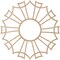 Ekena Millwork Augustus Wood Fretwork Pierced Ceiling Medallion, Alder, 22"OD x 7 3/4"ID x 3/8"T CMWP22X22X0375AUAL - alternate 2